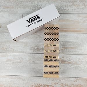 Vans Jenga Style Stacking Block Game